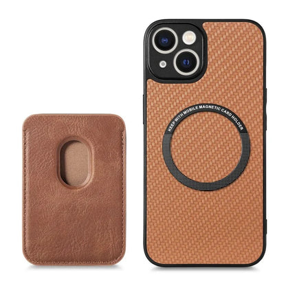 M2 For iPhone 13 Case 2-in-1 Magnetic Detachable Leather Cover with Card Holder