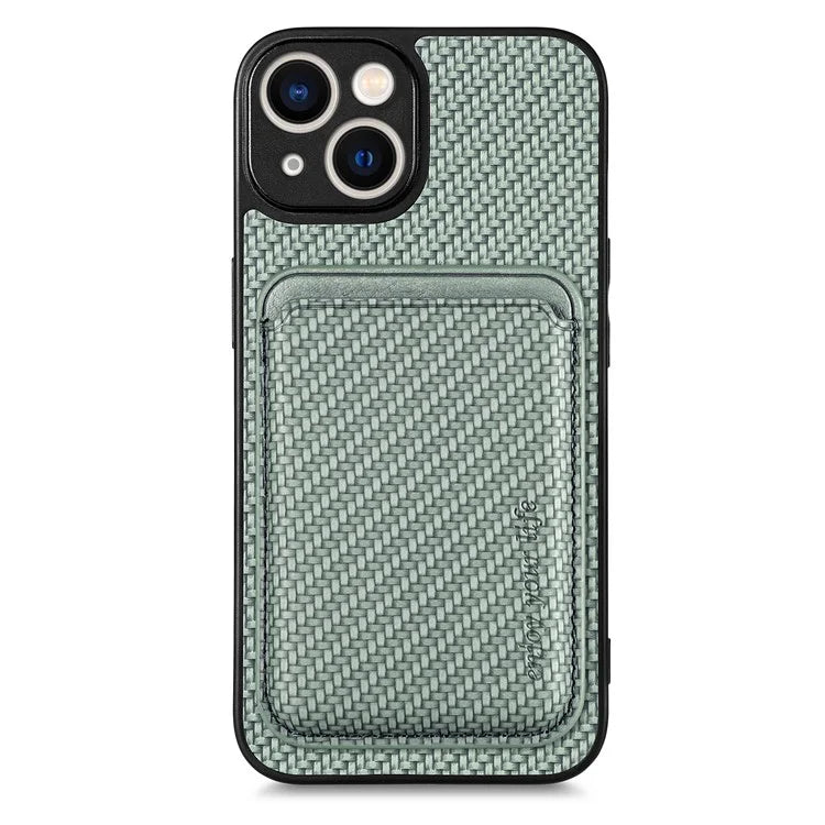 M2 For iPhone 13 Case 2-in-1 Magnetic Detachable Leather Cover with Card Holder