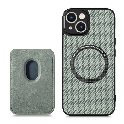 M2 For iPhone 13 Case 2-in-1 Magnetic Detachable Leather Cover with Card Holder