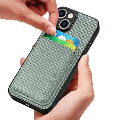 M2 For iPhone 13 Case 2-in-1 Magnetic Detachable Leather Cover with Card Holder