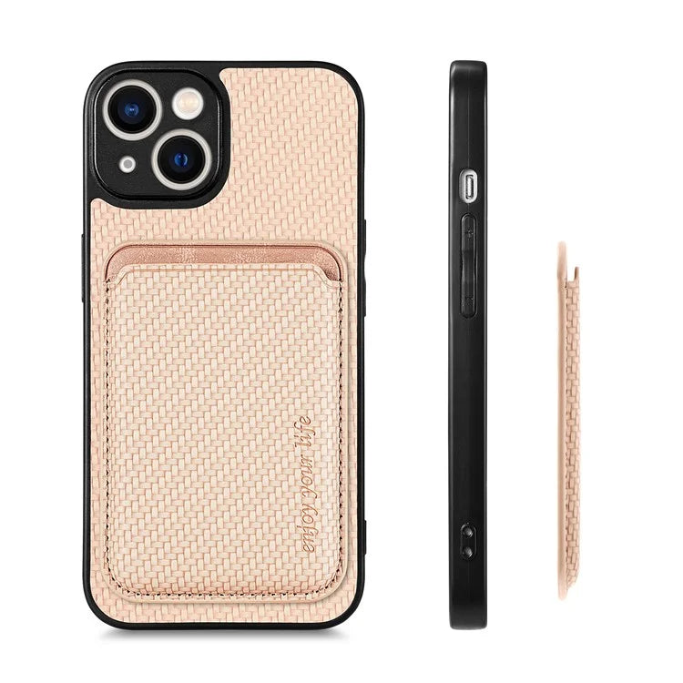 M2 For iPhone 13 Case 2-in-1 Magnetic Detachable Leather Cover with Card Holder