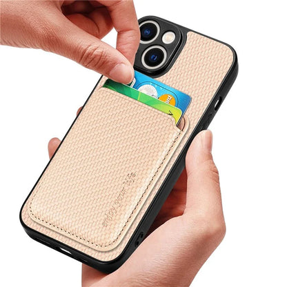 M2 For iPhone 13 Case 2-in-1 Magnetic Detachable Leather Cover with Card Holder
