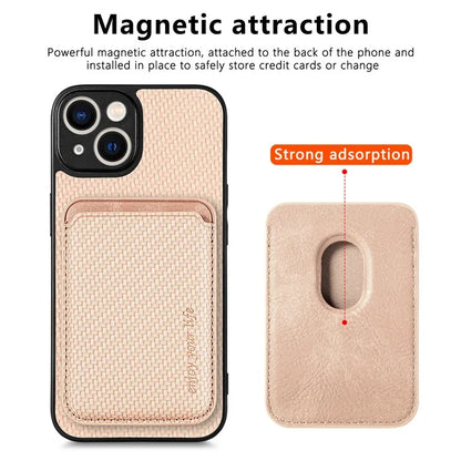 M2 For iPhone 13 Case 2-in-1 Magnetic Detachable Leather Cover with Card Holder