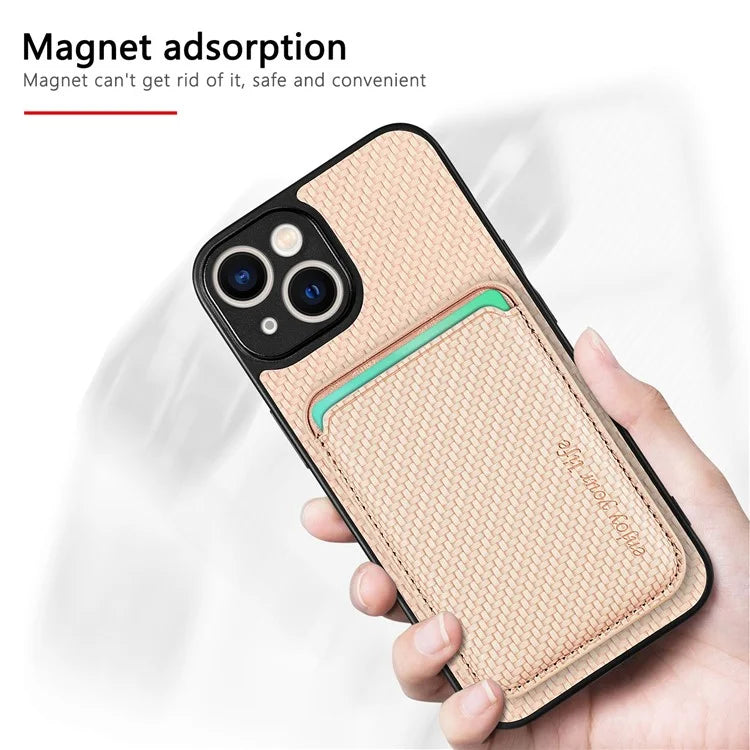 M2 For iPhone 13 Case 2-in-1 Magnetic Detachable Leather Cover with Card Holder