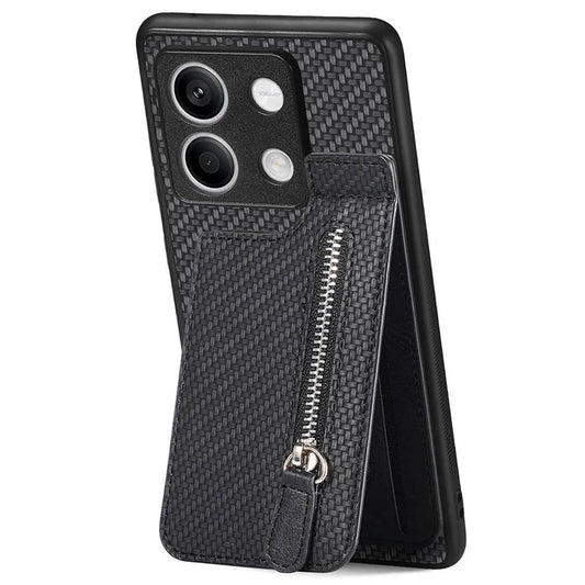 C1-03 For Xiaomi Redmi Note 13 4G Case Carbon Fiber Leather+TPU+PC Phone Cover