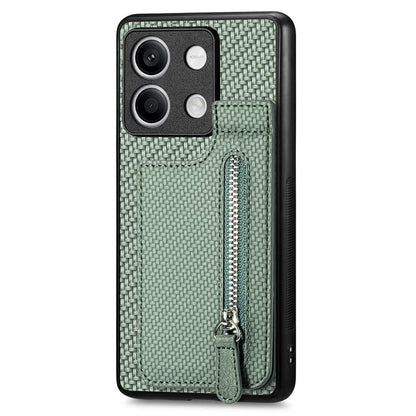 C1-03 For Xiaomi Redmi Note 13 4G Case Carbon Fiber Leather+TPU+PC Phone Cover