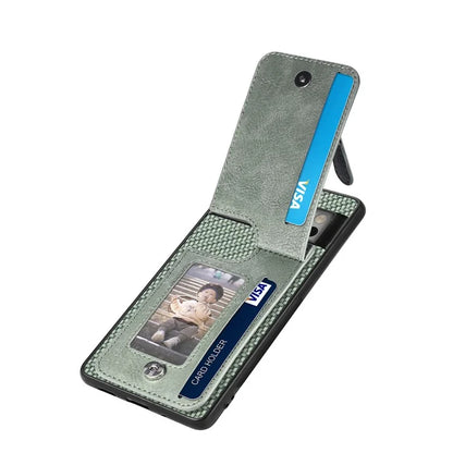 C1-03 For Google Pixel 8 Pro Case Zipper Pocket PU Leather+TPU+PC Phone Cover