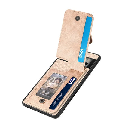 C1-03 For Google Pixel 8 Pro Case Zipper Pocket PU Leather+TPU+PC Phone Cover