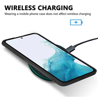 C1 for Samsung Galaxy A05s 4G Case PU Leather Coated PC+TPU Hybrid Phone Cover