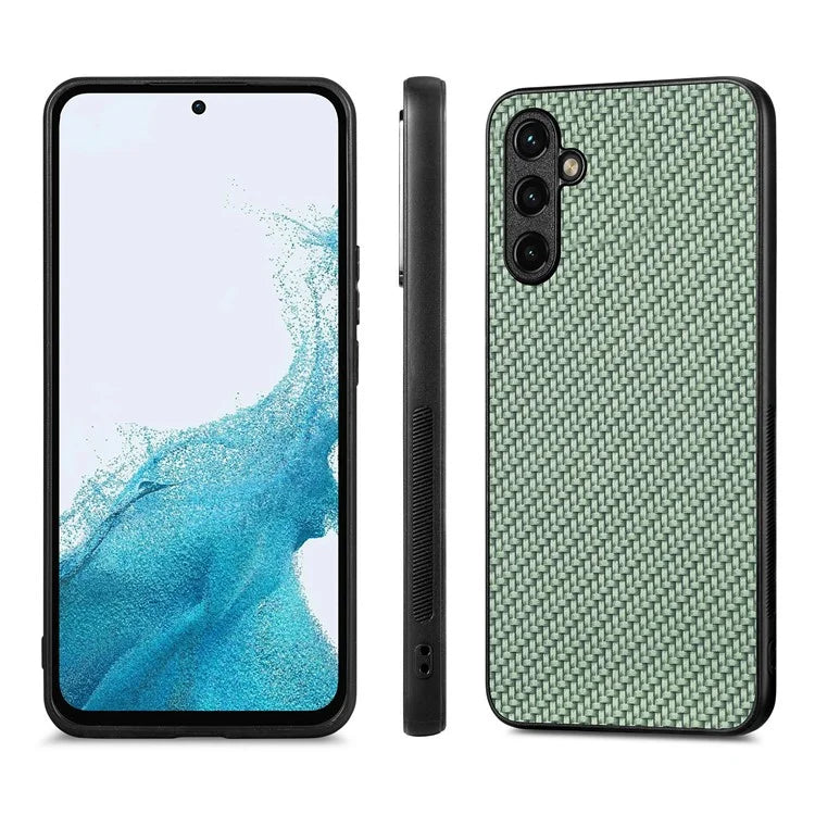 C1 for Samsung Galaxy A05s 4G Case PU Leather Coated PC+TPU Hybrid Phone Cover