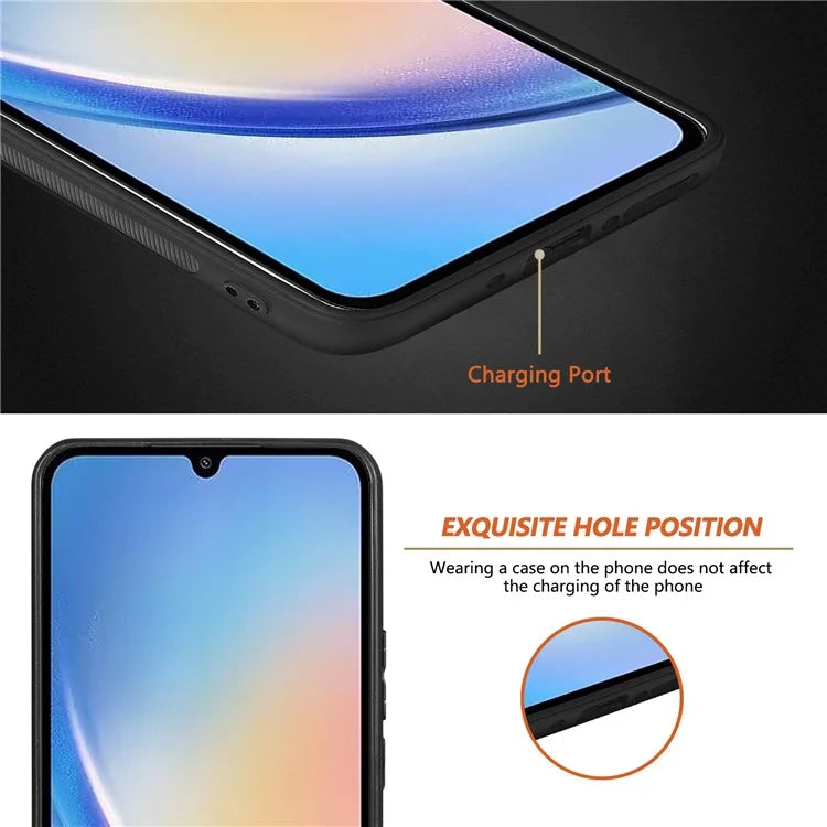 P1 For Samsung Galaxy A54 5G Case Pattern Printing Leather Coated Protective Shell Compatible with MagSafe
