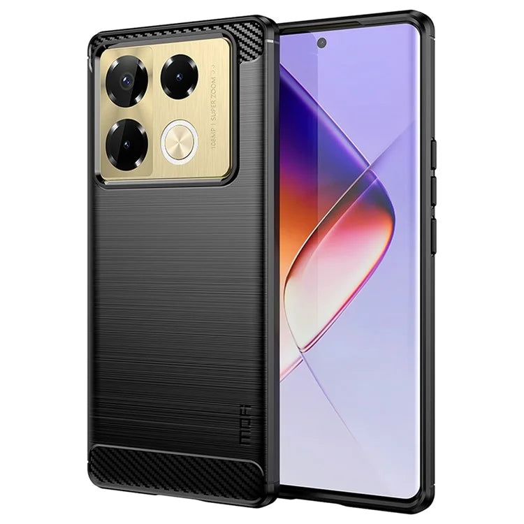 MOFI JK TPU Series-1 Phone Stand Case for Infinix Note 40 Pro+ Shockproof Shell TPU Phone Cover