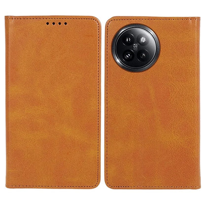 For Xiaomi Civi 4 Pro 5G / 14 Civi 5G Case Calf Texture PU Leather Magnetic Auto Closing Phone Cover