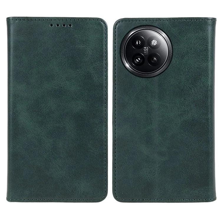 For Xiaomi Civi 4 Pro 5G / 14 Civi 5G Case Calf Texture PU Leather Magnetic Auto Closing Phone Cover