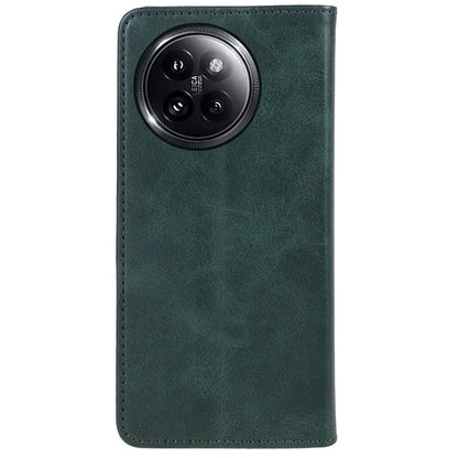 For Xiaomi Civi 4 Pro 5G / 14 Civi 5G Case Calf Texture PU Leather Magnetic Auto Closing Phone Cover