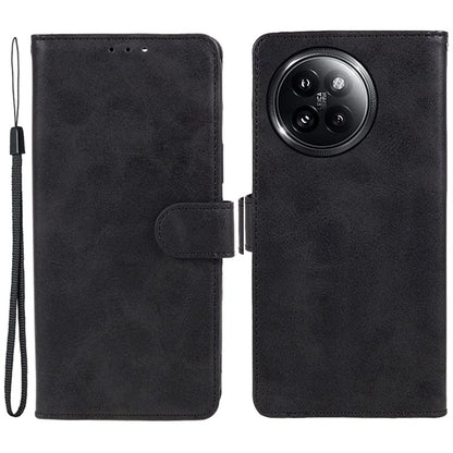 For Xiaomi Civi 4 Pro 5G / 14 Civi 5G Case PU Leather Phone Cover Calf Texture Wallet with Magnetic Clasp