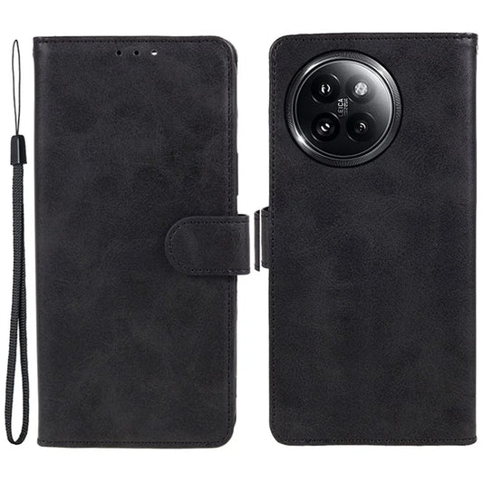 For Xiaomi Civi 4 Pro 5G / 14 Civi 5G Case PU Leather Phone Cover Calf Texture Wallet with Magnetic Clasp