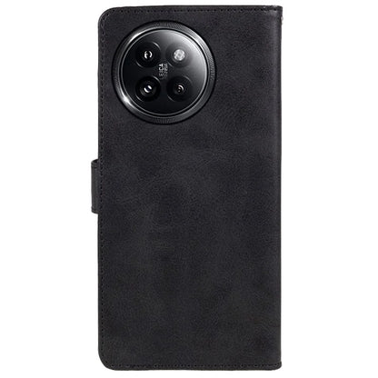 For Xiaomi Civi 4 Pro 5G / 14 Civi 5G Case PU Leather Phone Cover Calf Texture Wallet with Magnetic Clasp