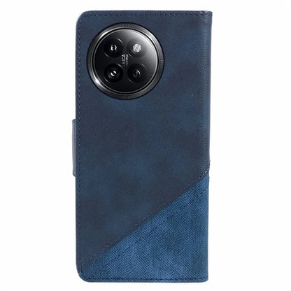 For Xiaomi Civi 4 Pro 5G / 14 Civi 5G Case Leather Phone Back Cover Crazy Horse Texture Splicing Design