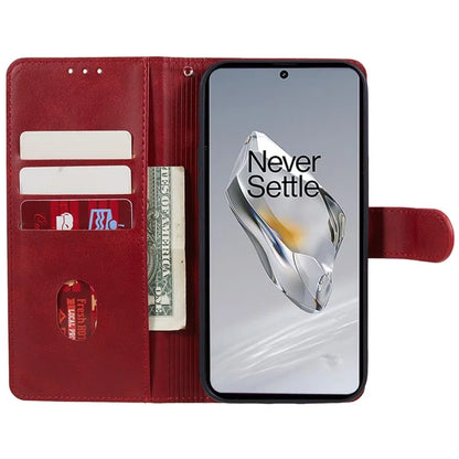 For OnePlus Nord CE4 5G Cover Calf Texture Cell Phone Case with Magnetic Clasp