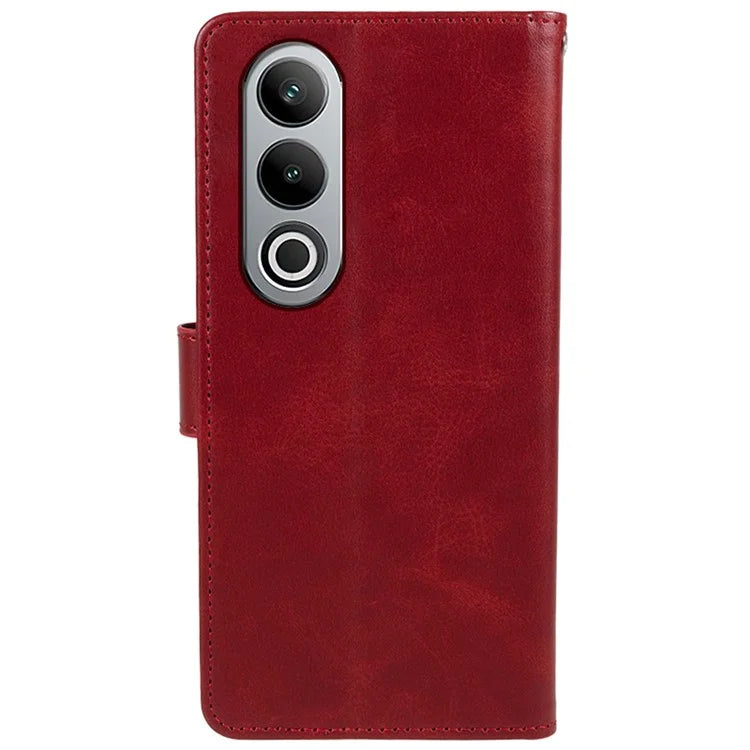 For OnePlus Nord CE4 5G Cover Calf Texture Cell Phone Case with Magnetic Clasp