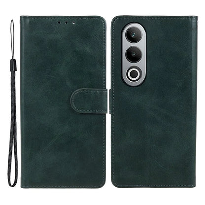 For OnePlus Nord CE4 5G Cover Calf Texture Cell Phone Case with Magnetic Clasp