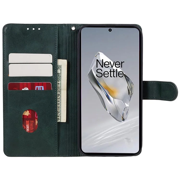 For OnePlus Nord CE4 5G Cover Calf Texture Cell Phone Case with Magnetic Clasp