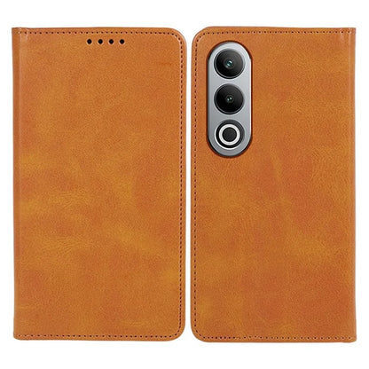 For OnePlus Nord CE4 5G Case PU Leather Wallet Cover Calf Texture Phone Shell with Magnetic Clasp