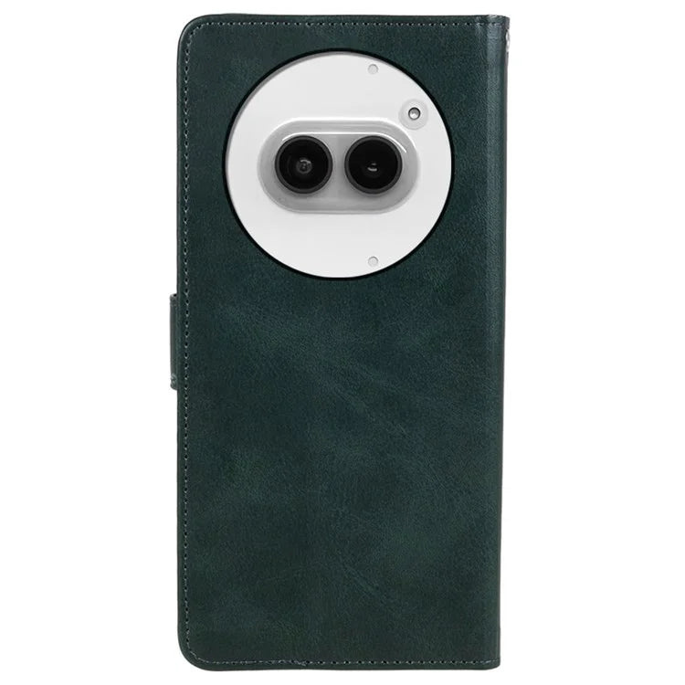 For Nothing Phone (2a) Case Calf Texture Phone Protective Cover with Magnetic Clasp