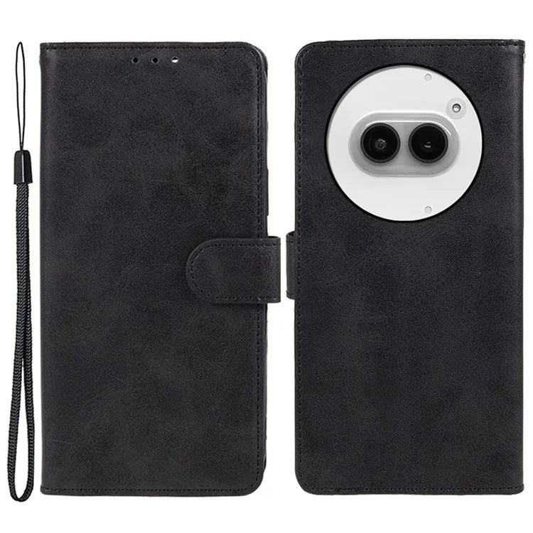 For Nothing Phone (2a) Case Calf Texture Phone Protective Cover with Magnetic Clasp