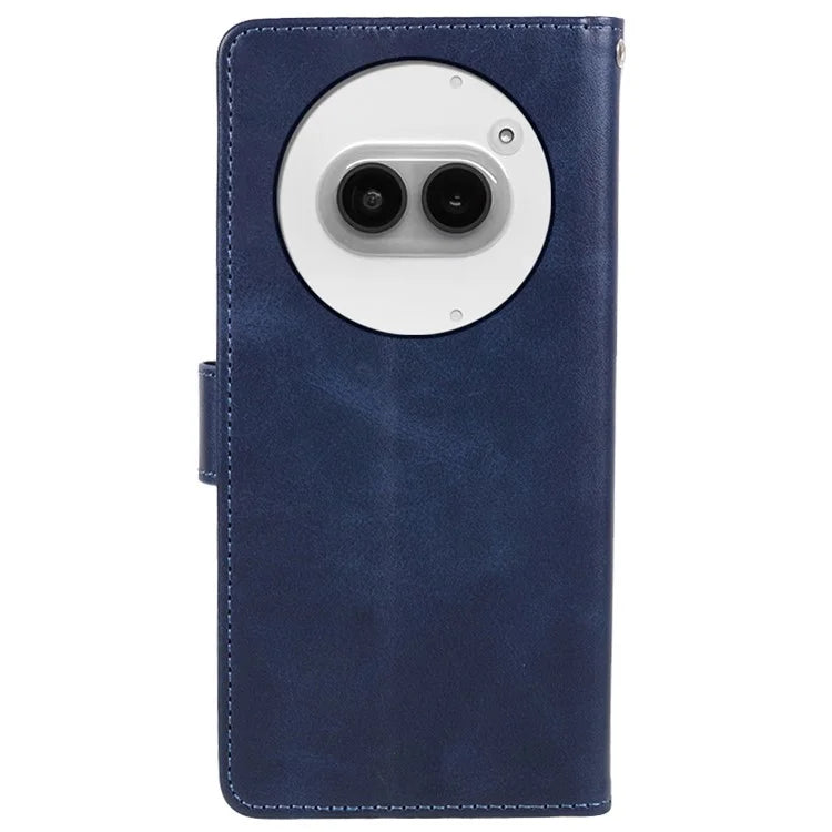 For Nothing Phone (2a) Case Calf Texture Phone Protective Cover with Magnetic Clasp