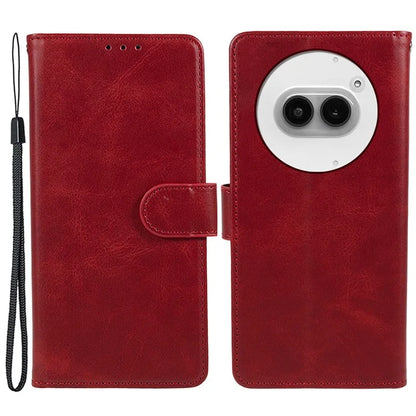For Nothing Phone (2a) Case Calf Texture Phone Protective Cover with Magnetic Clasp