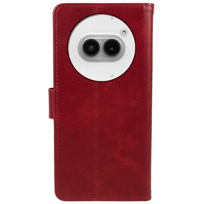 For Nothing Phone (2a) Case Calf Texture Phone Protective Cover with Magnetic Clasp