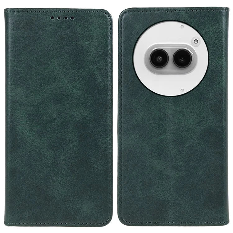 For Nothing Phone (2a) Case Phone Back Cover with Magnetic Clasp Calf Texture Wallet