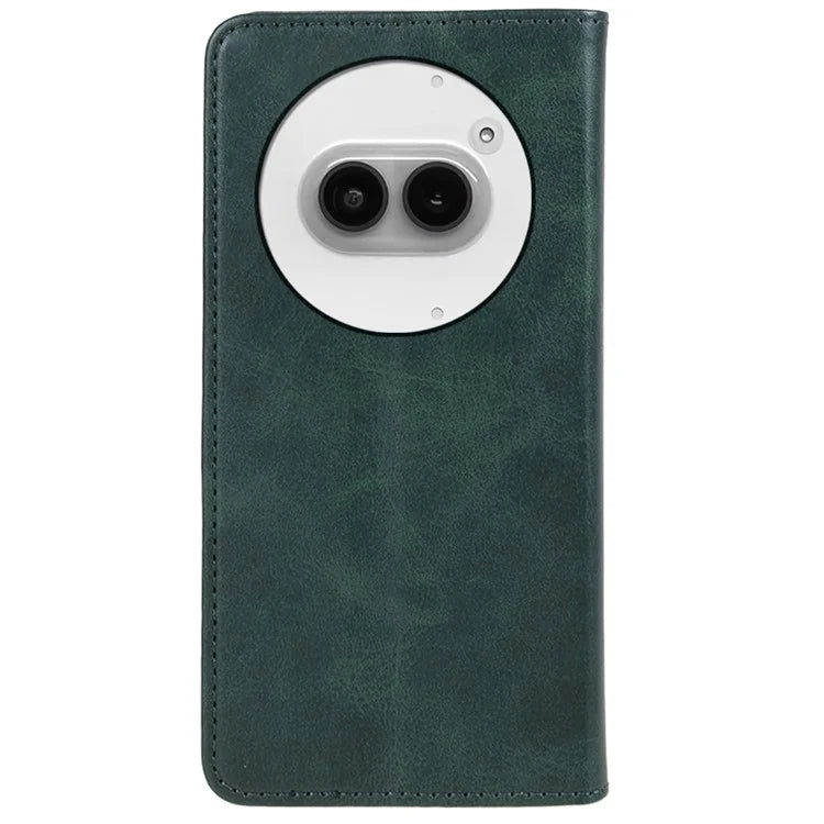 For Nothing Phone (2a) Case Phone Back Cover with Magnetic Clasp Calf Texture Wallet