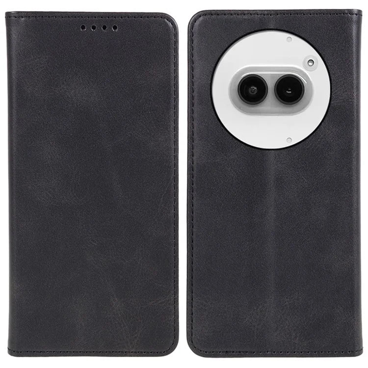 For Nothing Phone (2a) Case Phone Back Cover with Magnetic Clasp Calf Texture Wallet