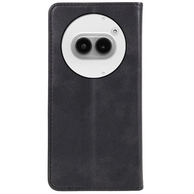 For Nothing Phone (2a) Case Phone Back Cover with Magnetic Clasp Calf Texture Wallet