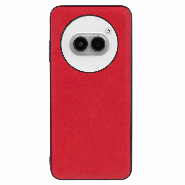 For Nothing Phone (2a) Case Retro Leather+PC+TPU Slim Back Phone Cover