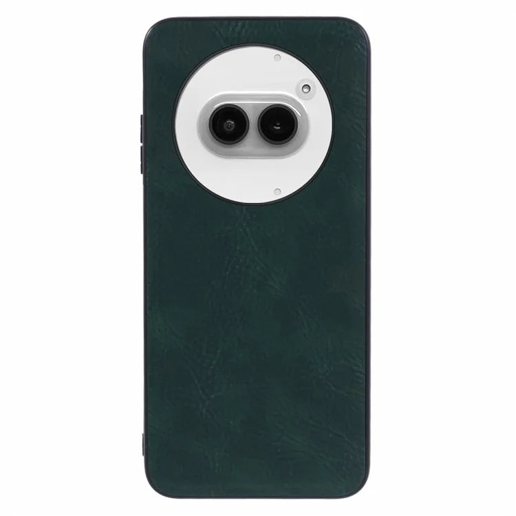 For Nothing Phone (2a) Case Retro Leather+PC+TPU Slim Back Phone Cover