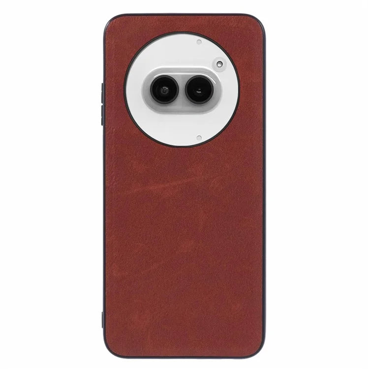 For Nothing Phone (2a) Case Retro Leather+PC+TPU Slim Back Phone Cover