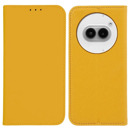 For Nothing Phone (2a) Case Magnetic Closing Cross Texture Leather Wallet Phone Cover