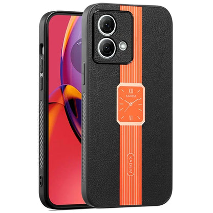 KADEM For Motorola Moto G84 5G Case Watch Pattern Phone Cover Electroplating Design