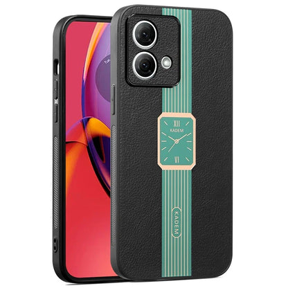 KADEM For Motorola Moto G84 5G Case Watch Pattern Phone Cover Electroplating Design