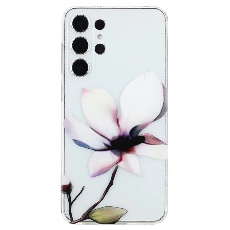 For Samsung Galaxy S24 Ultra Case Printed Pattern TPU Shockproof Protective Phone Cover