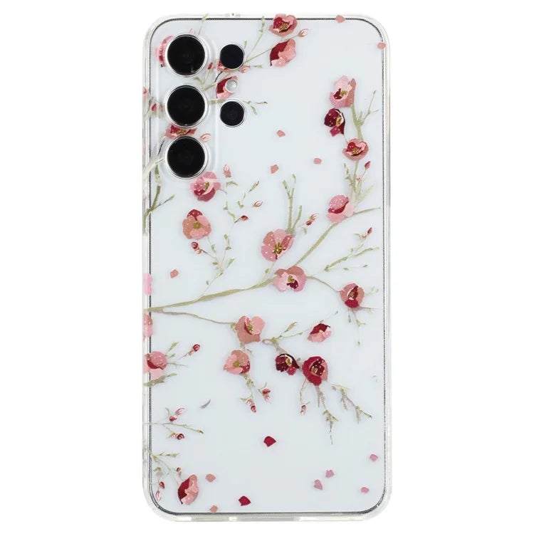 For Samsung Galaxy S24 Ultra Case Printed Pattern TPU Shockproof Protective Phone Cover