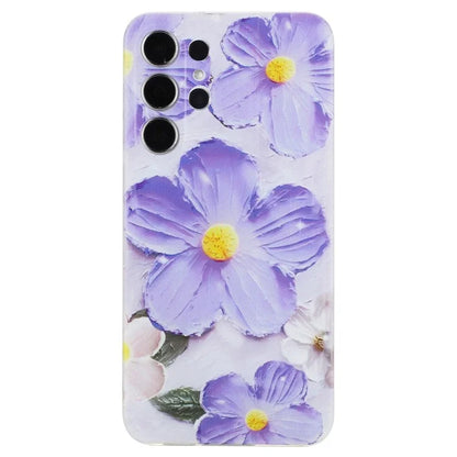 For Samsung Galaxy S24 Ultra Case Printed Pattern TPU Shockproof Protective Phone Cover
