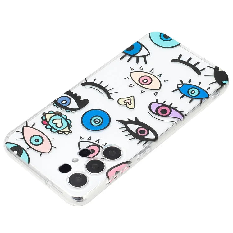 For Samsung Galaxy S24 Ultra Case Printed Pattern TPU Shockproof Protective Phone Cover