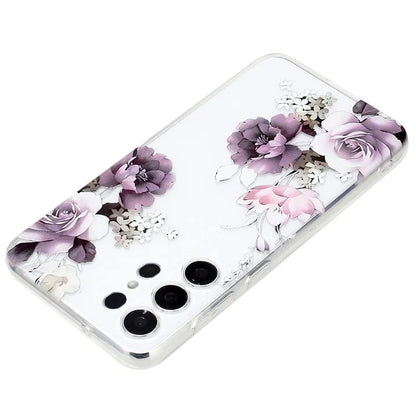 For Samsung Galaxy S24 Ultra Case Printed Pattern TPU Shockproof Protective Phone Cover