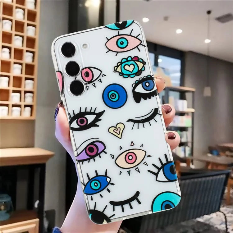 For Samsung Galaxy S23+ Slim Case Pattern Printing Soft TPU Phone Cover
