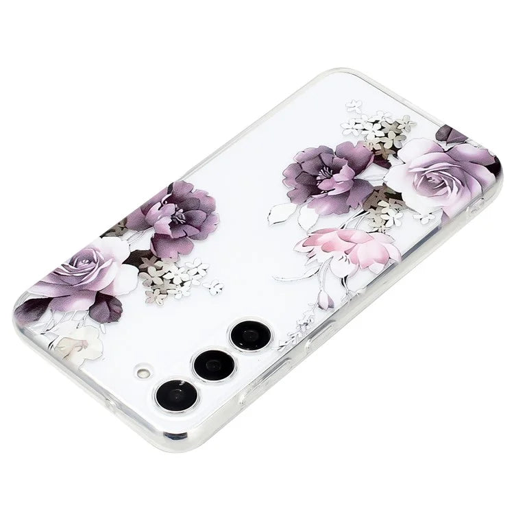 For Samsung Galaxy S23 Case Pattern Print Design Flexible TPU Phone Cover